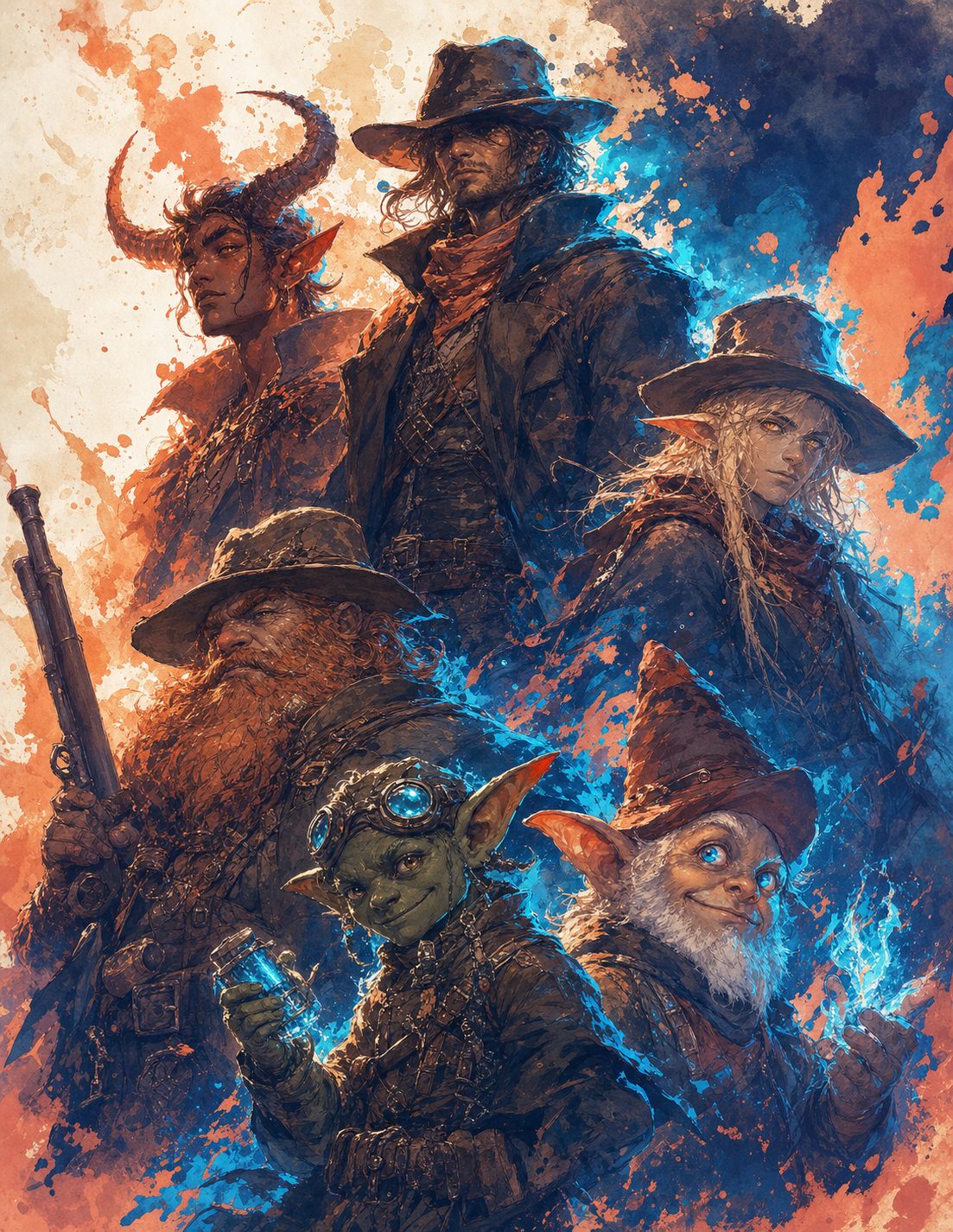 The Wild Frontier physical card set